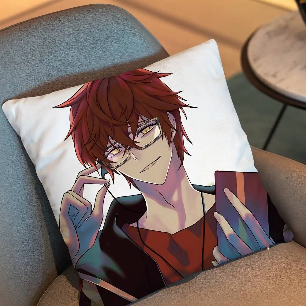 Genius Hacker 707 Mystic Messenger room decor para regalar pillow cover living room sofa cushion cover bedroom