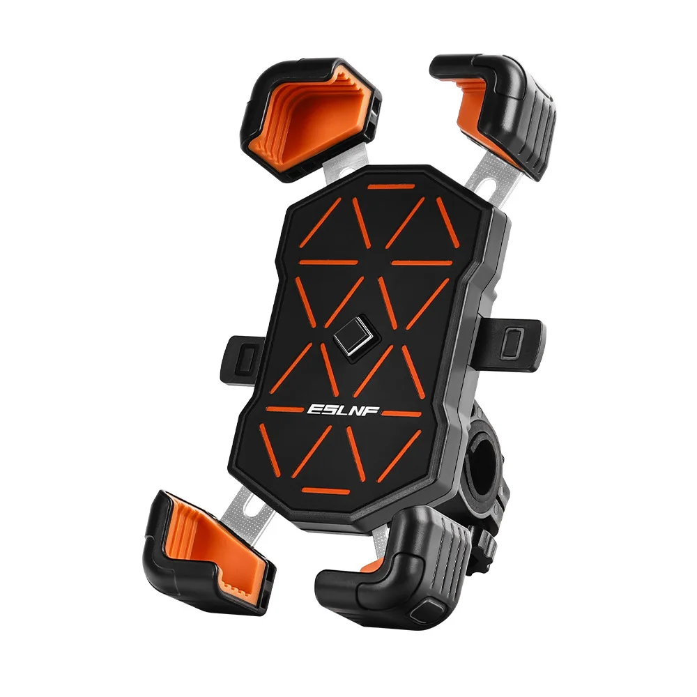 AliExpress NONE ESLNF Bike Phone Holder Universal 360° View Bicycle Phone Holder 4.5-7.2inch Mobile Phone Stand Shockproof Motorcycle Bracket