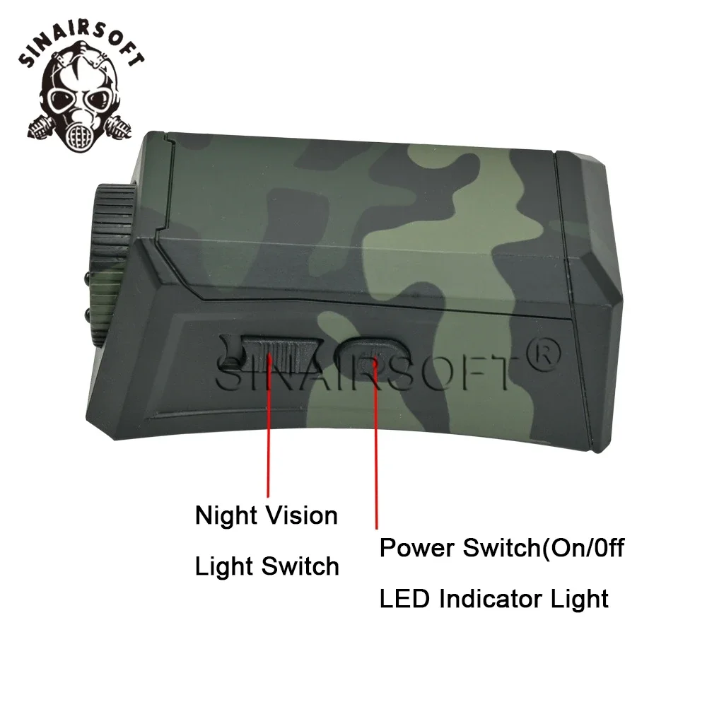 Outdoor Sport Tactical Helmet 1080P Camera Hunting Airsoft CS Wargame Camera Cycling Sports Camera Cosplay Movie props - Image 3