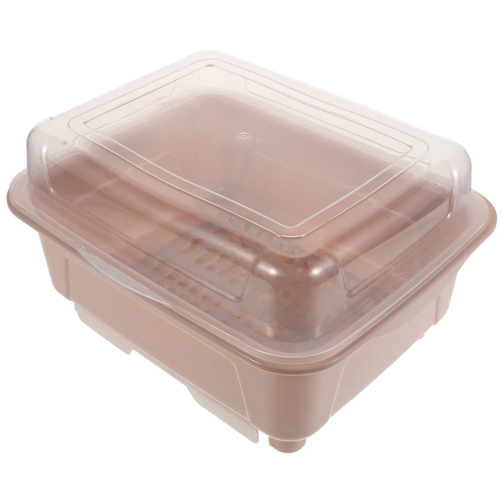 

Dishware Storage Box Bowl Chopsticks Rack Large Capacity Multifunctional Design Plate ganizer Cabinet Water Draining
