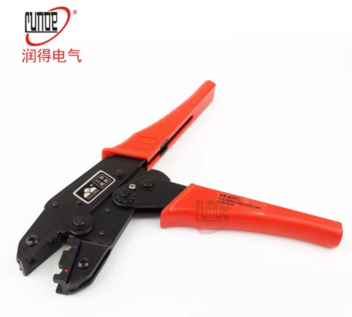 Crimp Pliers Hs-07fl 1.5-2.5mm 15-13awg Multi Hand Tools Nylon Flag Female Terminals Crimping Alicate Replaceable Dies 9 Inch