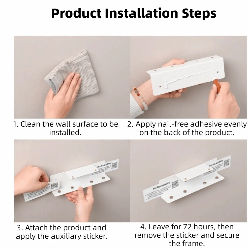 

Carbon Steel Narrow Storage Rack Wall Mounted Space Saving Expandable Gap Shelf Punch Free Pull Out Cabinet Organizer Pantry