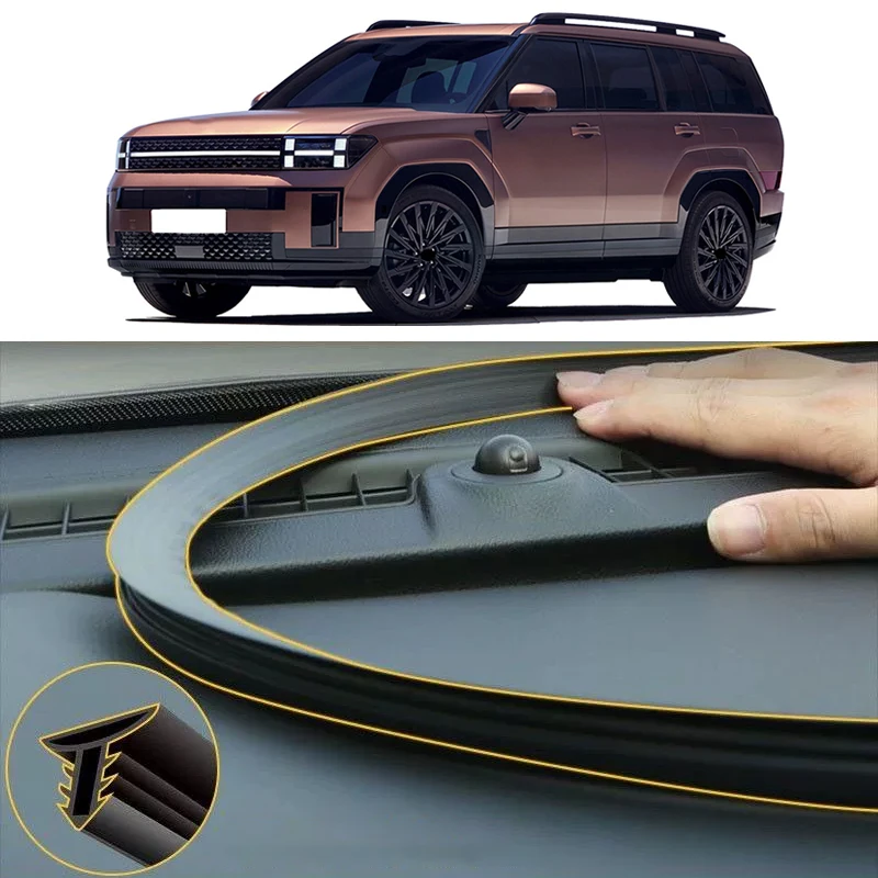 

Уплотнительная лента для переднего лобового стекла, уплотнительная лента приборной панели центральной консоли для Hyundai Santa Fe MX5 2024 2025 2026