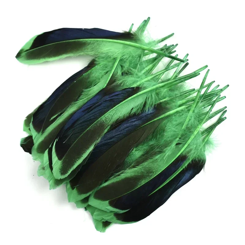 ريش البط الملون للتطريز ريشة طبيعية صائد الأحلام لتقوم بها بنفسك لوازم الحرف اليدوية اكسسوارات الزفاف الديكور #4