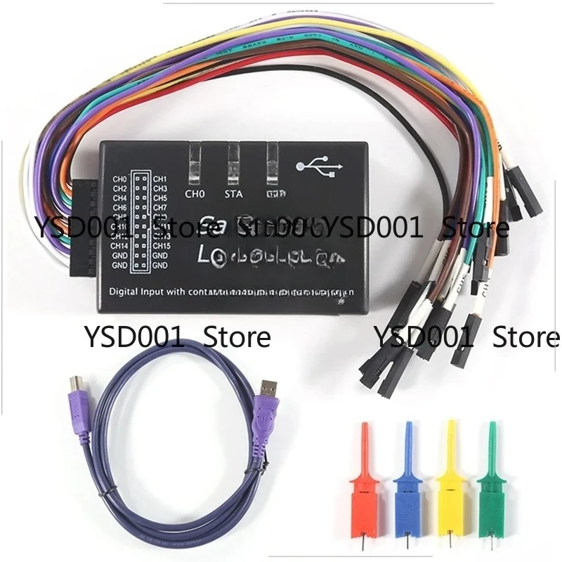 Saleae Logic USB Logic Analyzer | 16 Channels 100M Sample Rate Official Version