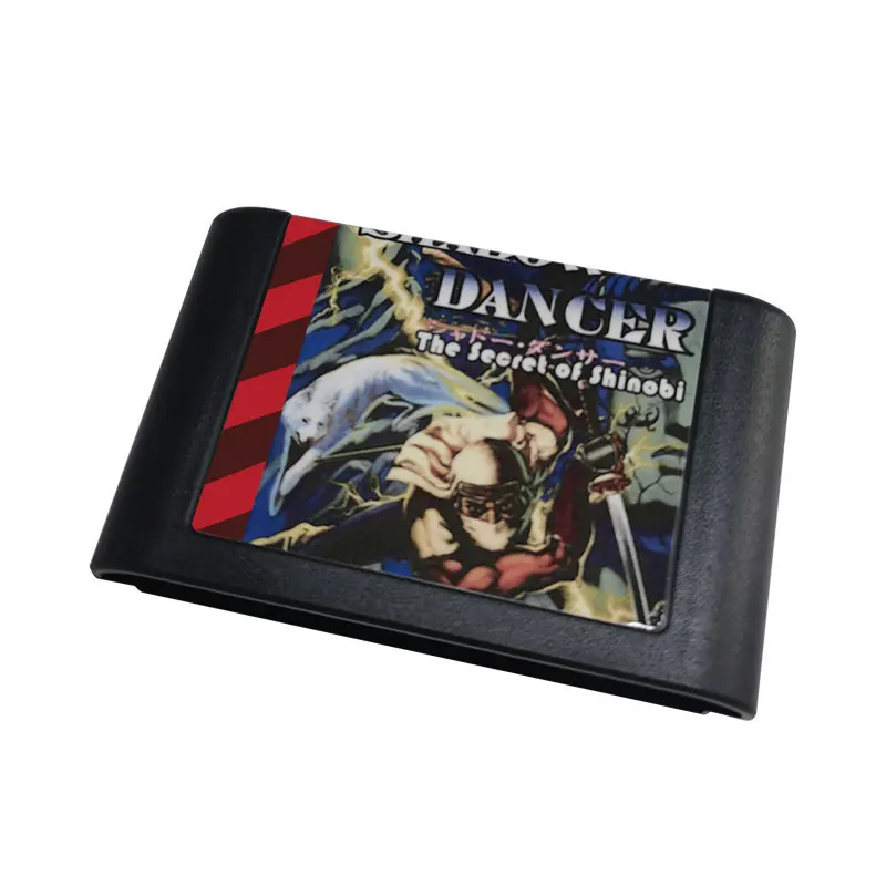 Shadow Dancer - The Secret of Shinobi Game Cartridge For 16 Bit NTSC And PAL ViACdeo Game Console