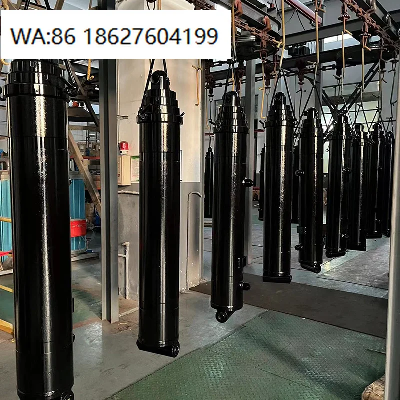 

Telescopic Piston Hydraulic Cylinder 16Mpa Working Pressure ISO Certified for Dump Truck Trailer Transportation Machinery