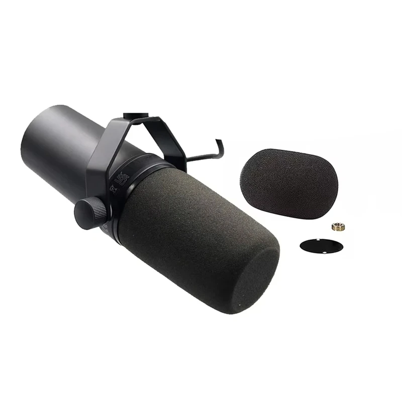 Super Sale For SM7B Style Dynamic Microphone XLR Broadcast Mic for Podcast Streaming Voice over Studio Recording Home Studio