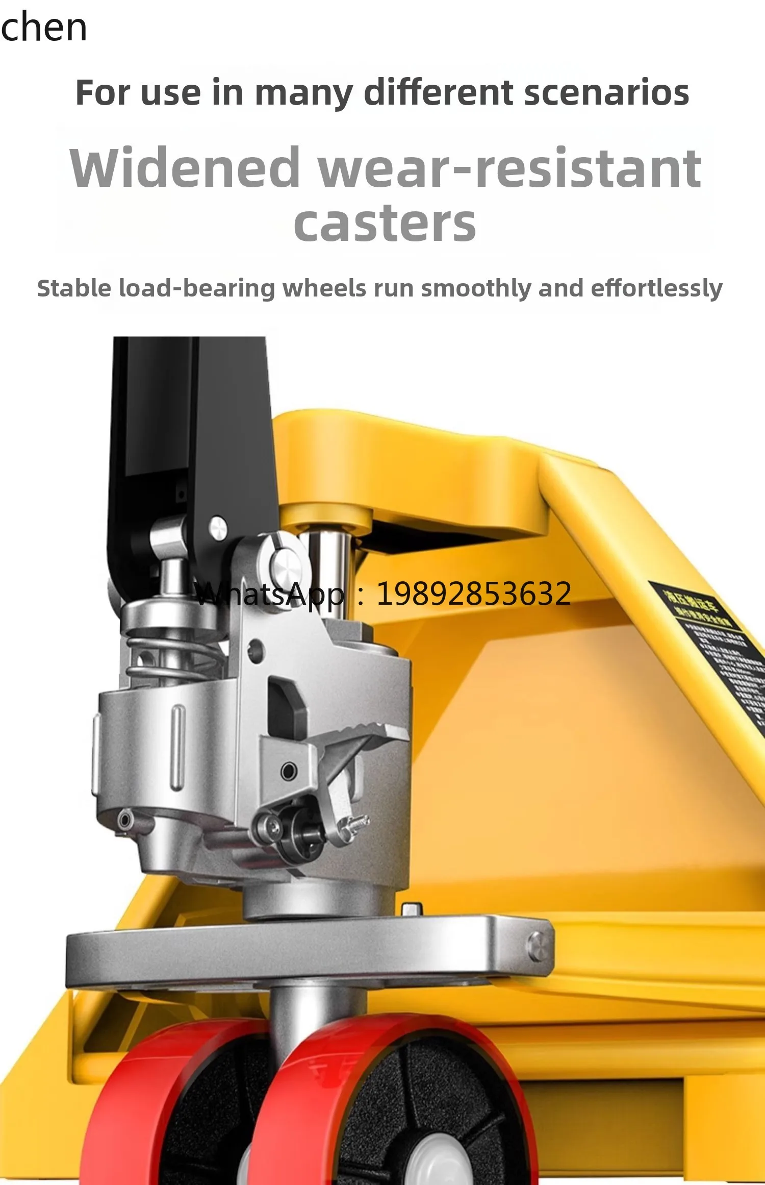 b114 Manual Hydraulic Hand Pallet Truck Warehouse Hand Pull Forklift Loading and Unloading Trailer Pallet