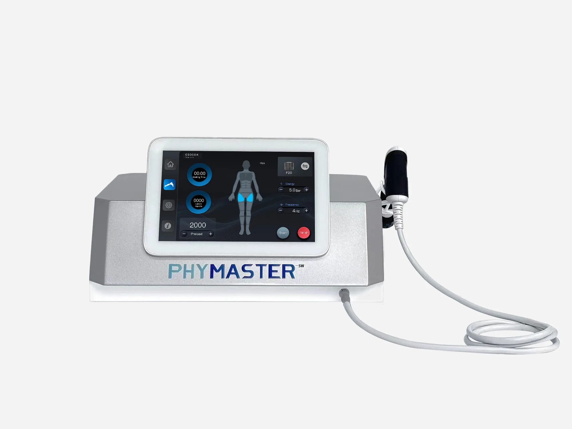 High intensity shockwave machine with laser for ED treatment body pain relief waist soreness back discomfort physiotherapy