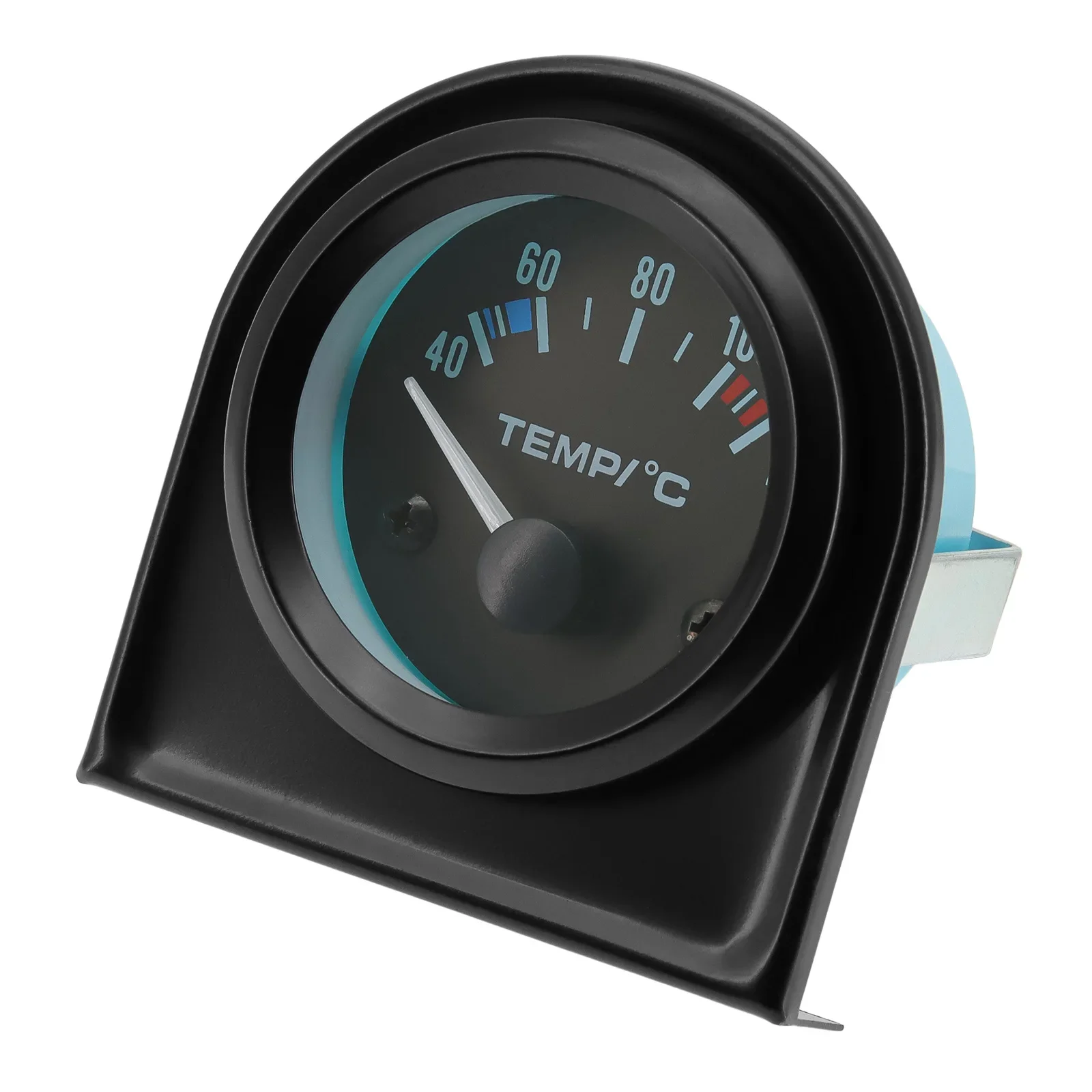 2 "52mm cyfrowy wskaźnik temperatury wody wskaźnik samochodowy 40 ~ 120 stopni celsjusza temperatura 12V Instrument czarna ramka 40-120 ℃   Wskaźnik temperatury wody — zdjęcie 6