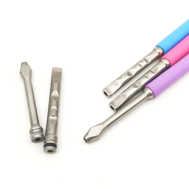 1 قطعة 510 بالتنقيط الفولاذ المقاوم للصدأ طول 65 مللي متر مفصل القش