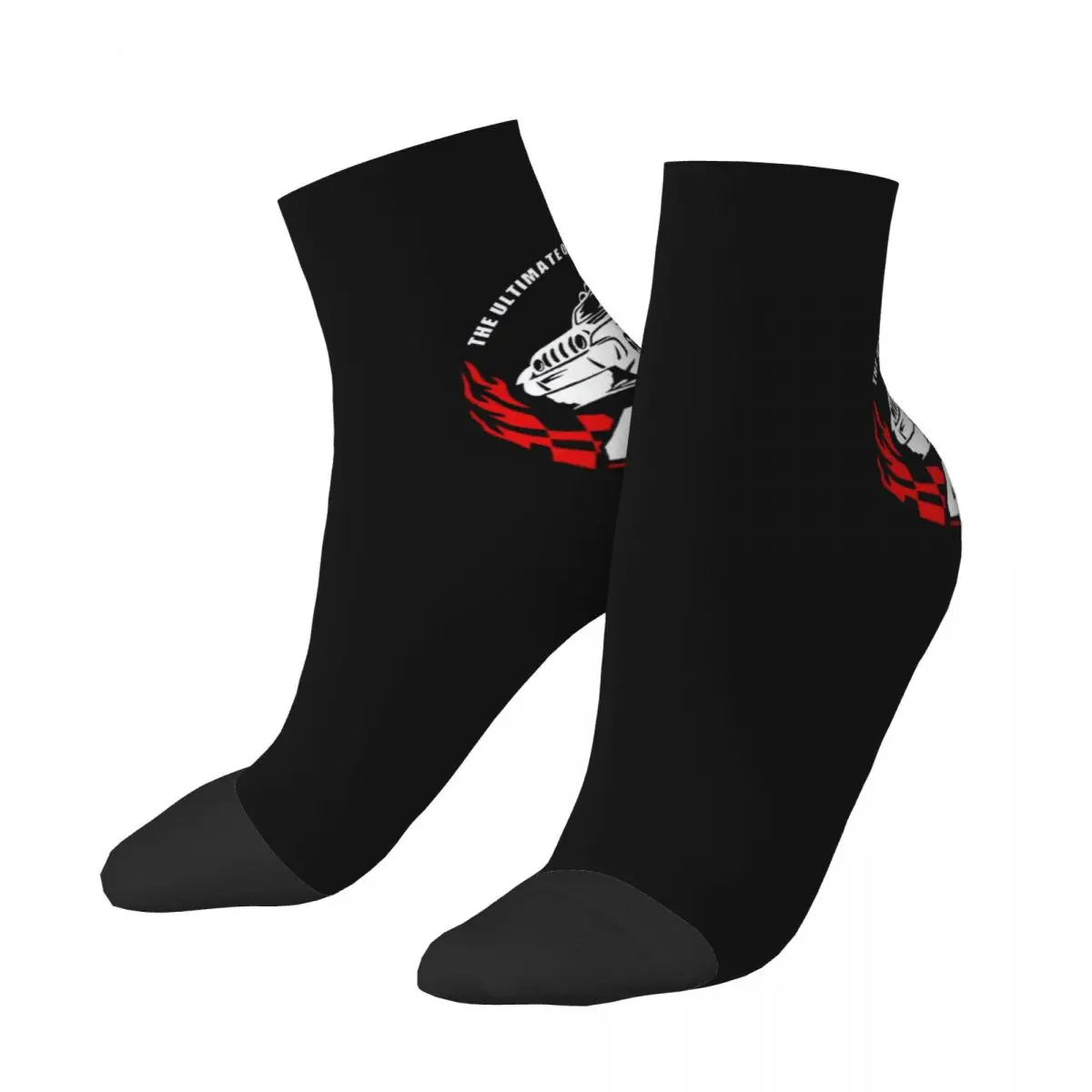 Kawaii 4x4 Overland Vehicle Socks Men Women Warm 3D Printing Sports Football Socks