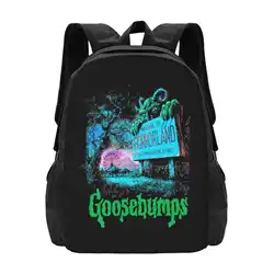 Goosebumps Horrorland Large Capacity School Backpack Laptop Bags Goosebumps Horrorland