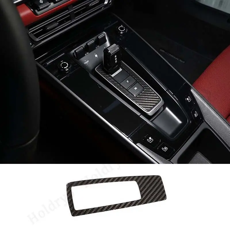 

Dry Carbon Fiber Central Console Gear Shift Panel Trim Cover For Porsche 911