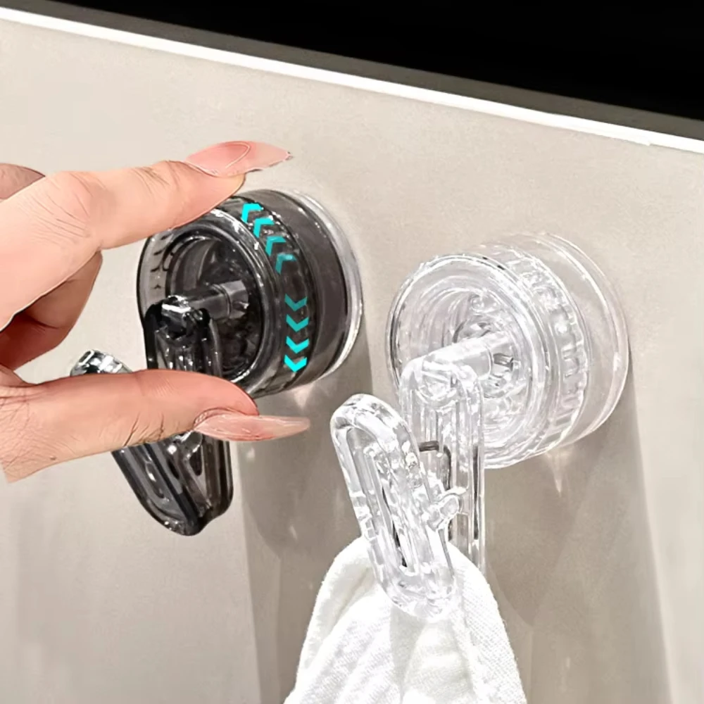 خطافات لزجة متعددة الوظائف للحمام ، خطاف أكواب شفط قوي ، منشفة وقفازات ، مشبك تجفيف وتخزين ، قطعة أثرية منزلية