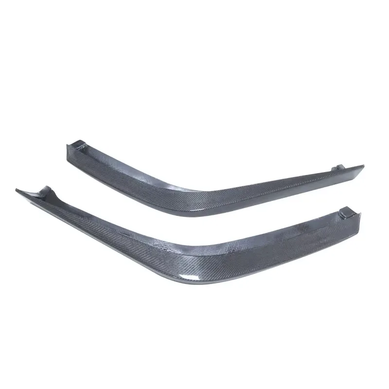 

Bodykit передние обшитые углы из углеродного волокна для Ferrari 458, маленький объемный ветроот, передняя планка, коровьего рога, ветрозащитное лезвие, высокое качество