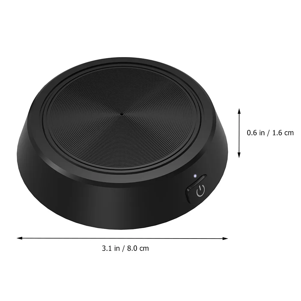 1Pcs -Directional Microphone Black Premium Zinc Alloy Metal Portable Mic for Live Streaming Meetings Gaming Conference Audio