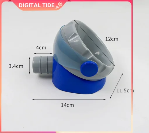 Lab Desktop Portable Suction Base Polishing Dust Collector Vacuum Cleaner Port JT-49. Best Tool