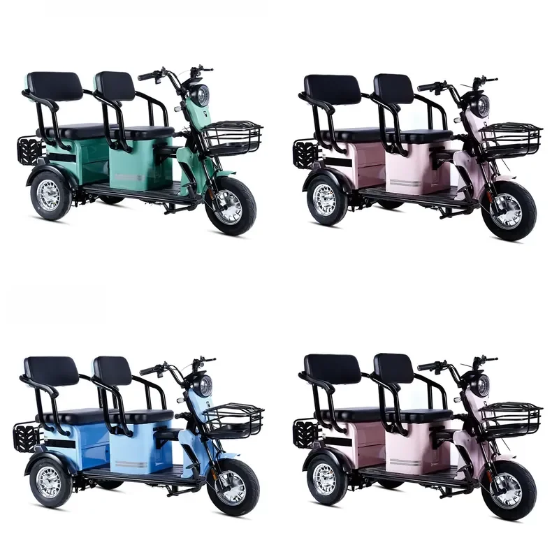 STROVAN Hot Selling Three-Wheel Cargo Electrical Tricycle Africa 400kg Payload Capacity Steel EEC Approved for Passenger