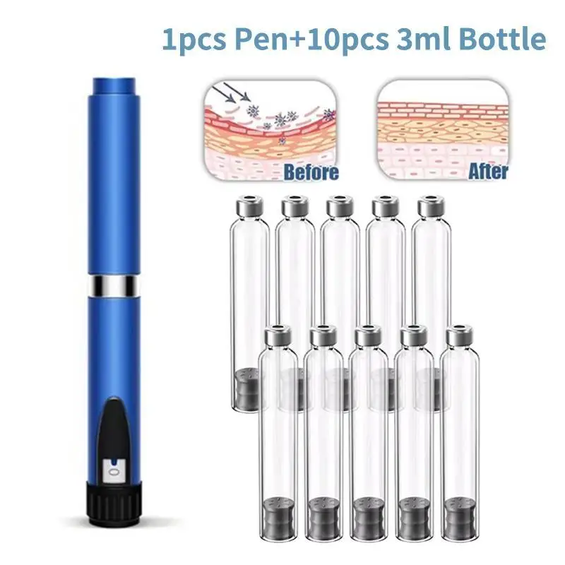 Magic Pen Tattoo Pen Kit Cartridges 3ml Empty Cassette Bottle Individual Packaging Sterile Set For Lilly Insulin Pen Universal