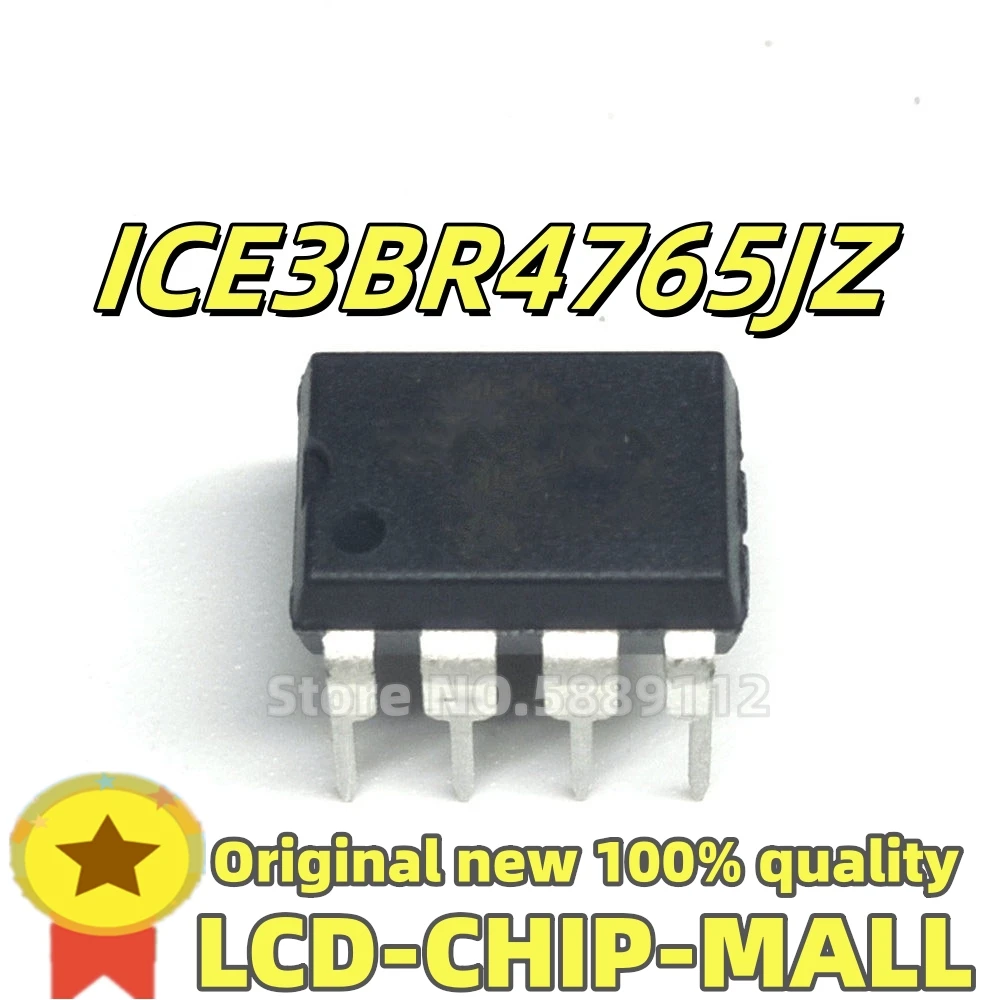 1PCS  ICE3BR4765JZ  / ICE3BR4765JZ DIP7  S in stock 100%good