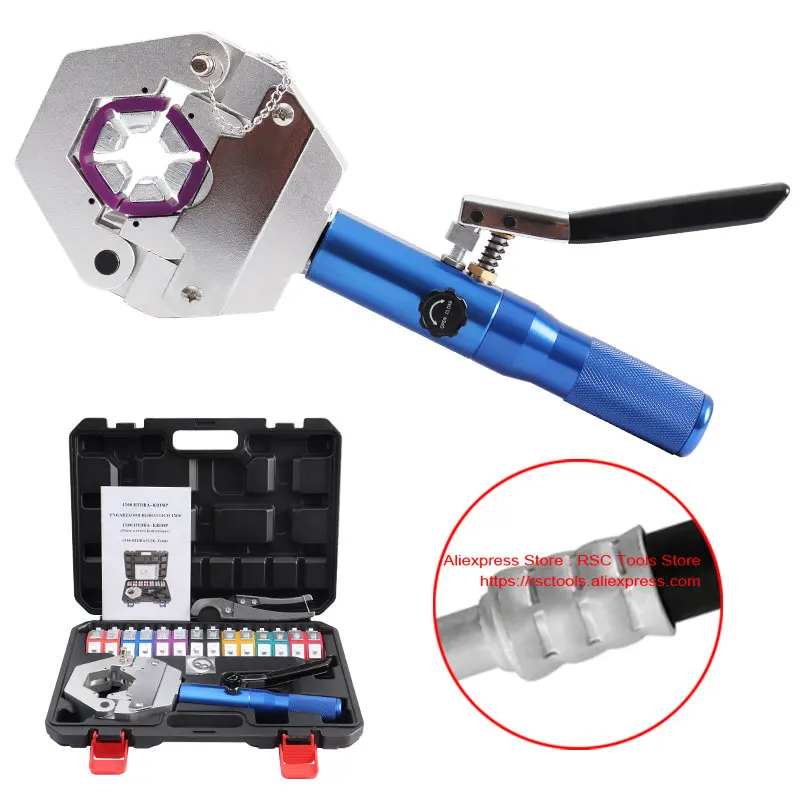 

Manual Hydraulic Hose Crimping Tool 71500 Auto A/C Hose Hydra-Crimper Repair Air Condition Hose Crimper