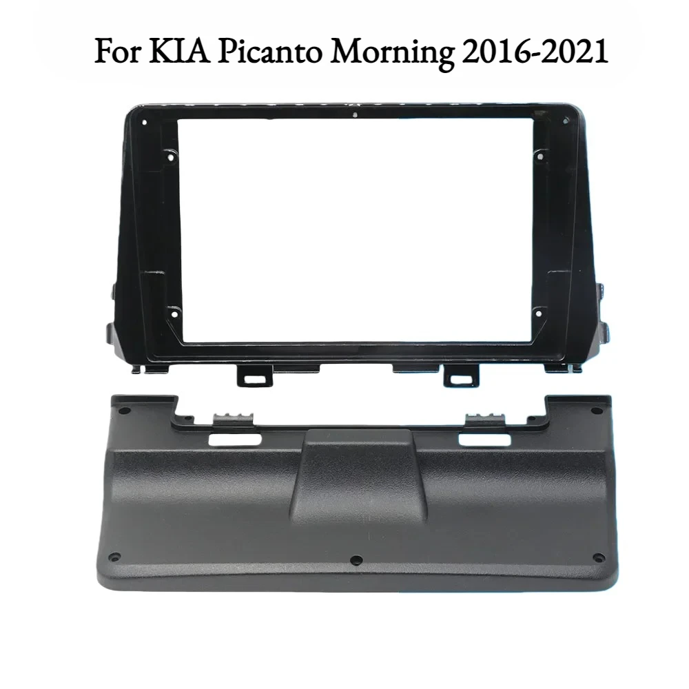 

9 Inch Car Radio Fascia Panel for KIA Picanto Morning 2016-2021, Android Stereo Dash Frame Installation Kit