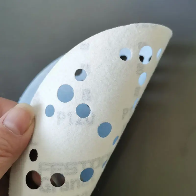 

10pcs FESTOOL 6-Inch 48-Hole Dry Ground Sandpaper 150mm round Flocking Dust-Free Car Paint Sanding Disc Abrasive