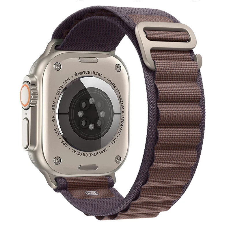 Alpine Loop Armband für Apple Watch Ultra 4 3 2 Band 49mm 45mm 44mm 40mm 41mm 46mm 42mm Armband iWatch Series 12 11 10 SE 9 8 7 6 – Detail 5