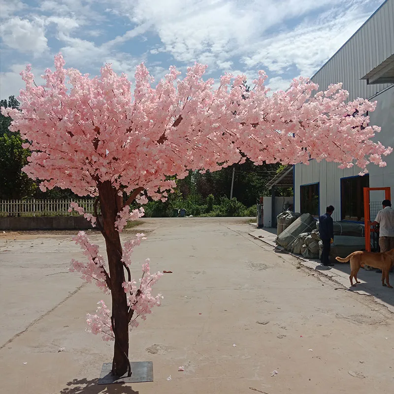 Simulation cherry blossom tree interior decoration plum blossom Spring Festival hotel decoration