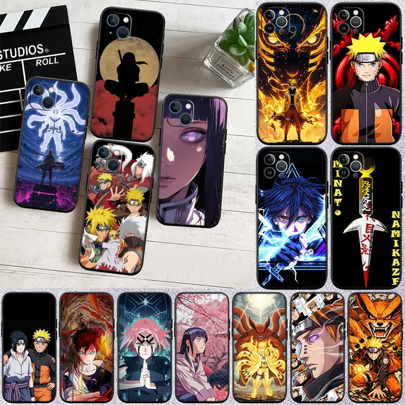 Naruto Uzumaki Sasuke Handyhülle für Motorola Moto Edge 60 60s 70 G86 G56 G54 E14 G04S G45 G54 G64 Pro Power Neo Fusion