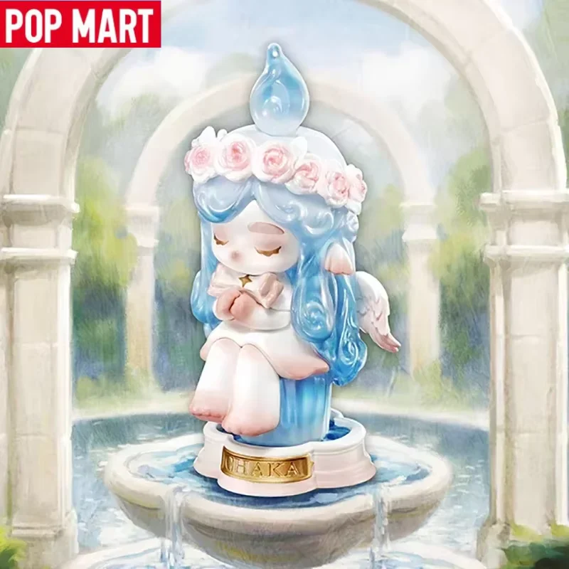 البوب مارت تشاكا شمعة الهمس سلسلة صندوق أعمى اللعب دمية الأصلي سحر فتاة مهرجان هدية التماثيل سطح المكتب زخرفة الديكور