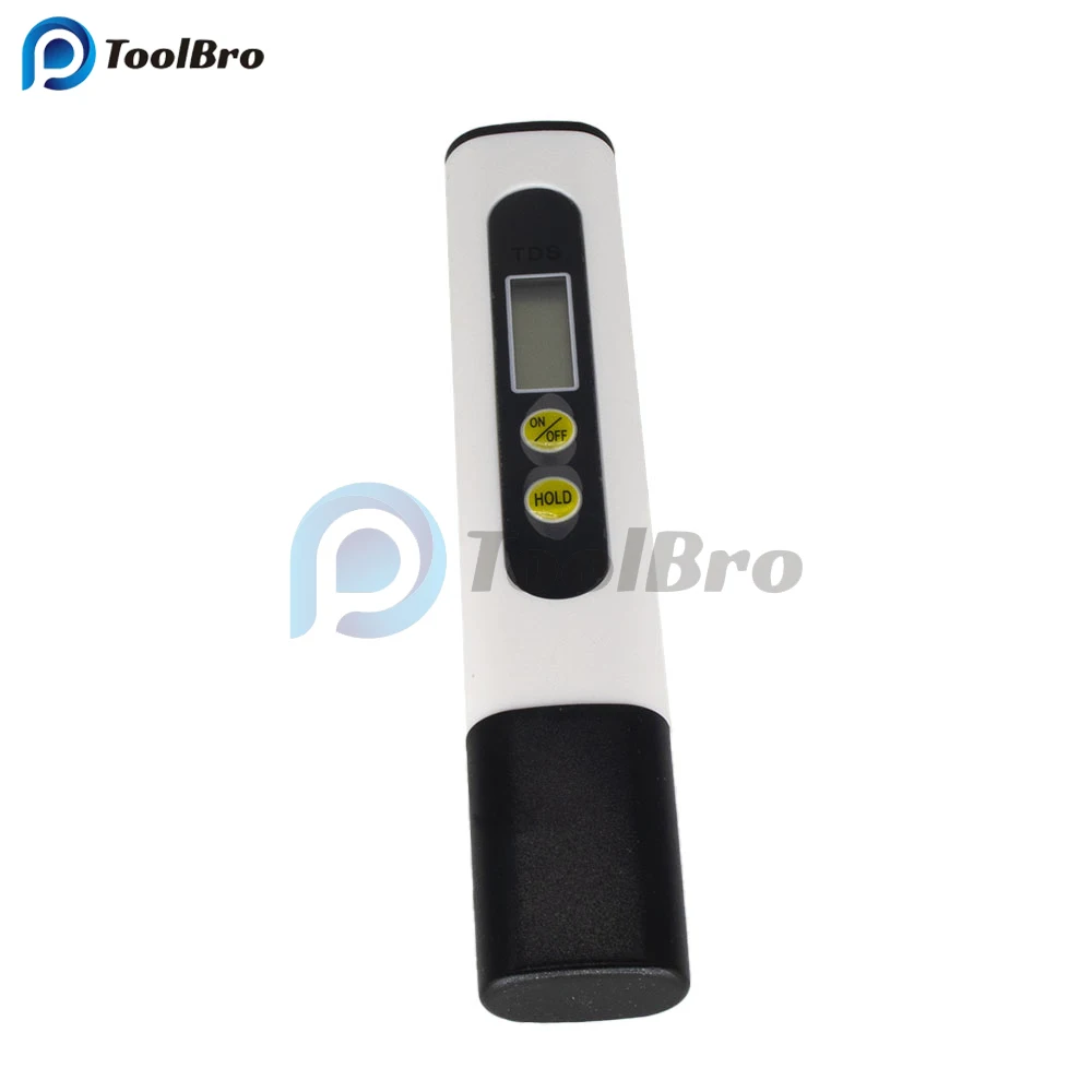 LED Digital TDS Meter Water Quality Tester Pen Liquid Quality Analyzer Monitor Detector for Household Pool Laboratory Aquarium