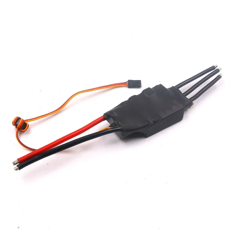 

FATJAY RC Hobby 125A ESC with 2-6S BEC Brushless Water Cooling Waterproof Electronic Speed Controller for RC Boats