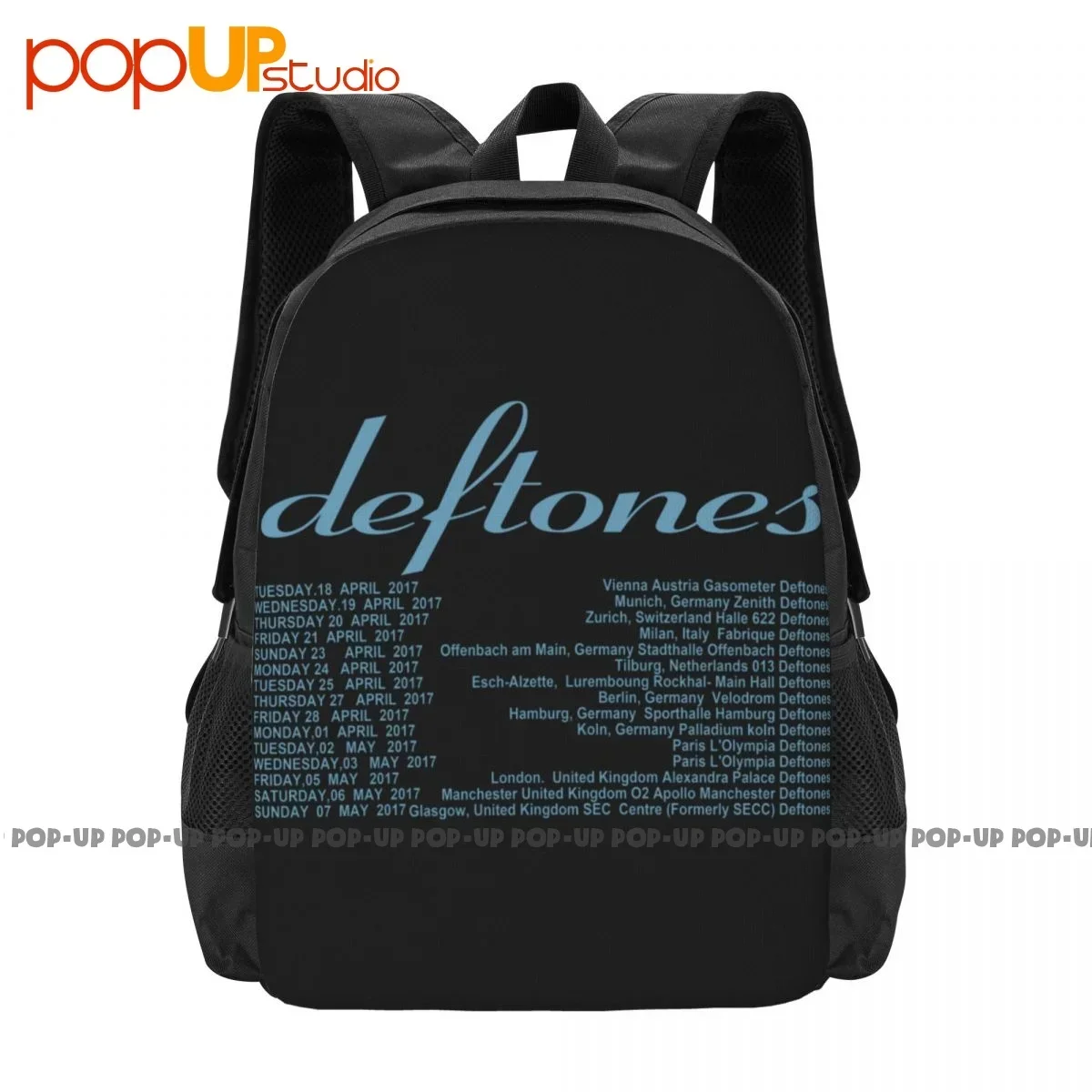 

Deftones Around The Fur Tour Band Concert Punk P-444 Рюкзак большой емкости Портативная сумка для покупок
