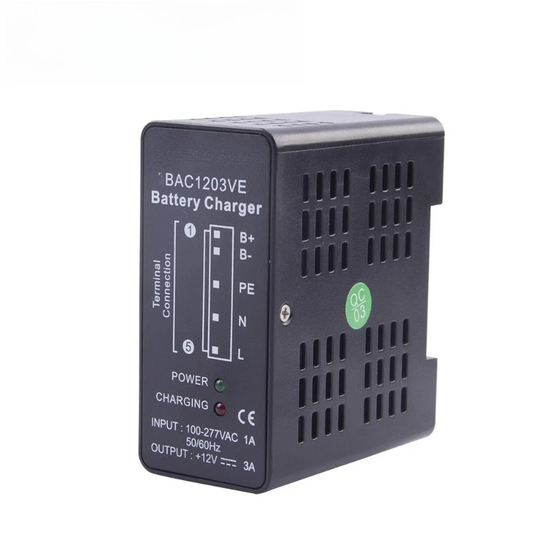 BAC1203VE 3A 12V SmartGen Generator Auto Intelligent Battery Charger Module Charger Battery Circuit Design Adapter Genset  Parts