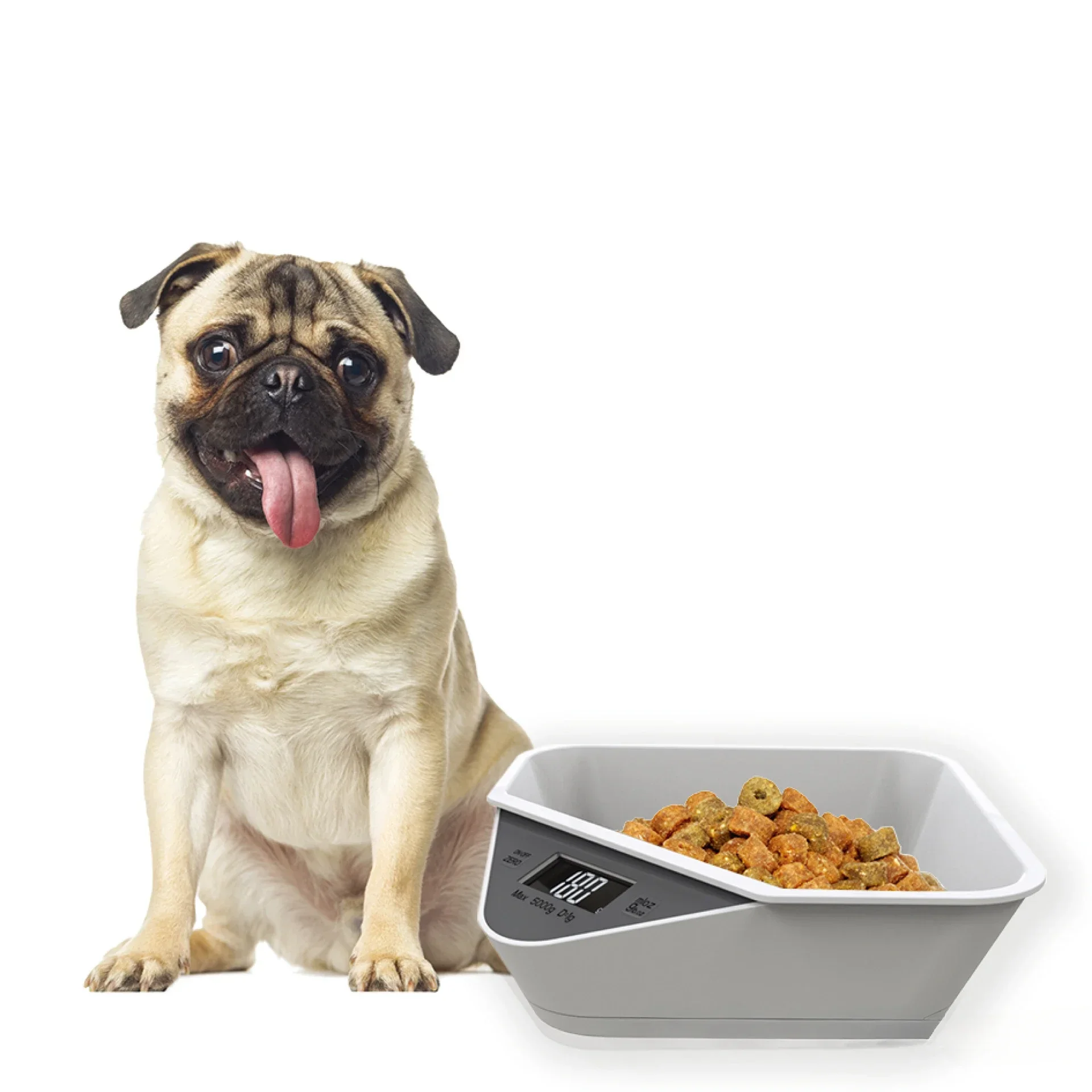 DurableElectronic Measuring Cup Kitchen Electronic Scale Cat Dog Pet Scale White Backlight Display Available In Multiple Colors