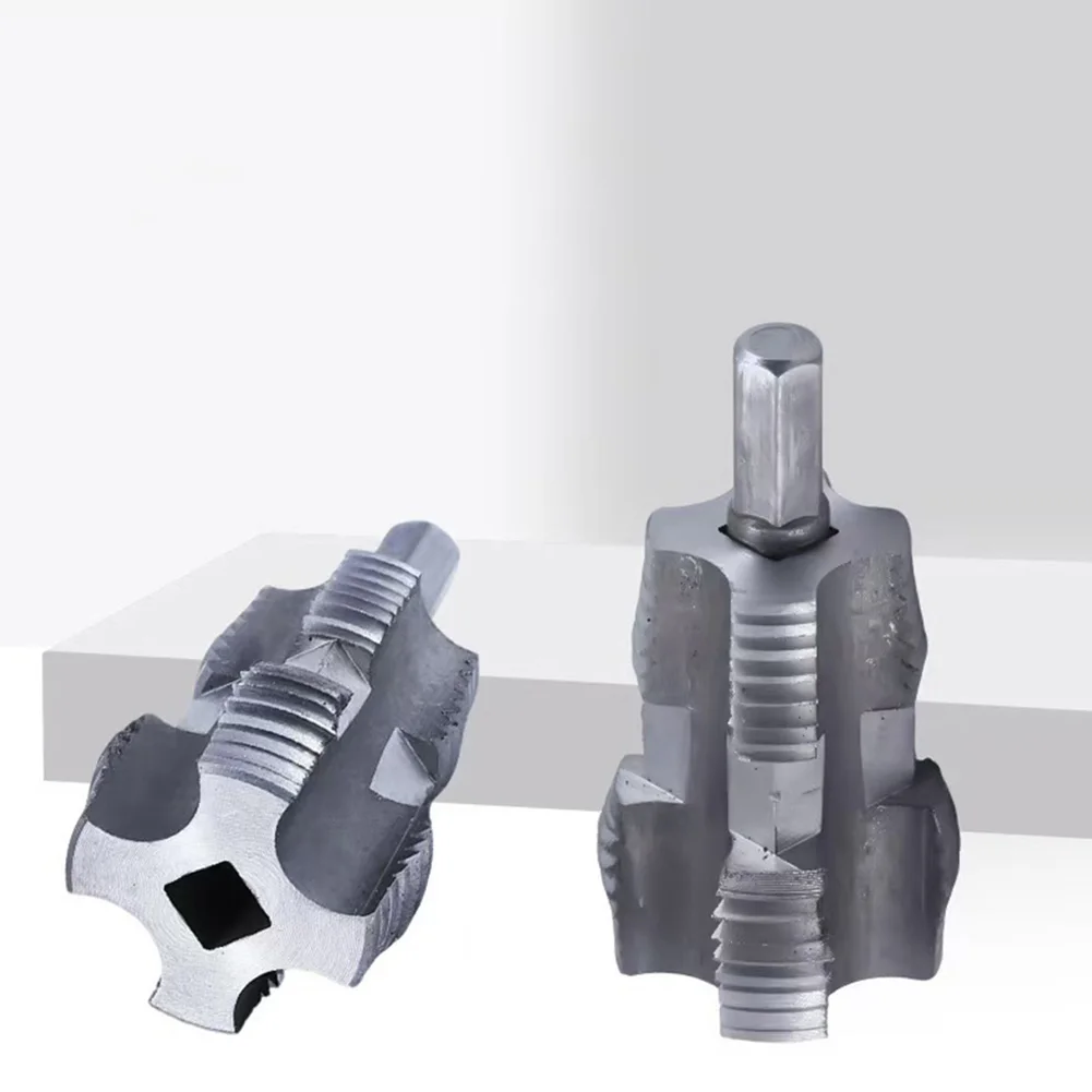 For Plumbing Tasks Plumbing Thread Tool Multifunctional Pipe Tool Hand Electric Drill Compatible Quick Size Switching Feature
