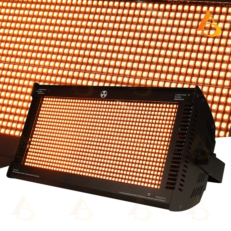 1000W RGB 3 in 1 LED Strobe Light Segmented Strobe Background Decoration Effect Lighting DMX Control DJ Disco Equipment