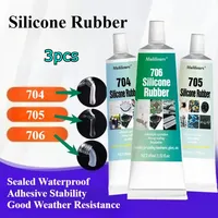 704/705/706 Electronic Sealant Components Lithium Batteries LED Adhesive Insulation Waterproof Sealing Silicone Rubber