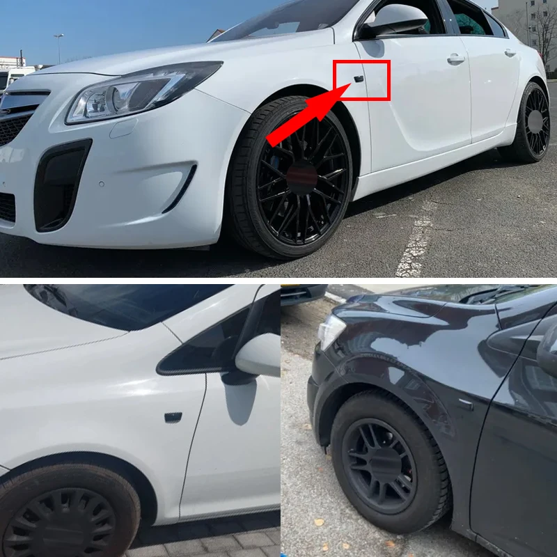2PCS For Opel Insignia Astra H Zafira B Corsa D E For Chevrolet Cruze Side Marker Turn Signal Light Shells housings no bulb