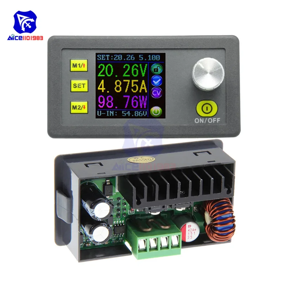 diymore DPS5005/DPS3005/DPS3003/DP50V5A/DP20V2A Digital Adjustable Programmable Step-Down Buck Converter Power Supply Module