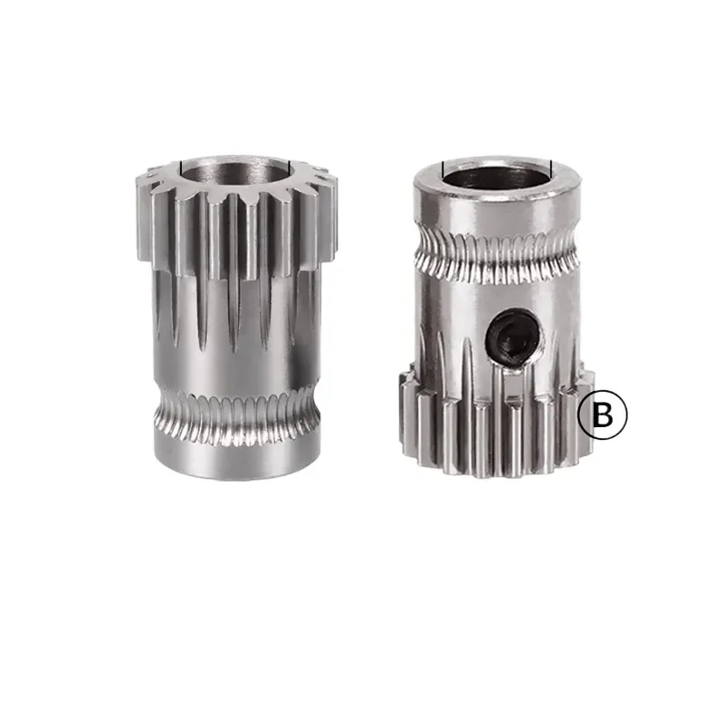 High Precision Dual Gear Extruder Kit 3D Printer Upgrade Compatible with Sherpa Mini Extruder Assembly Smooth