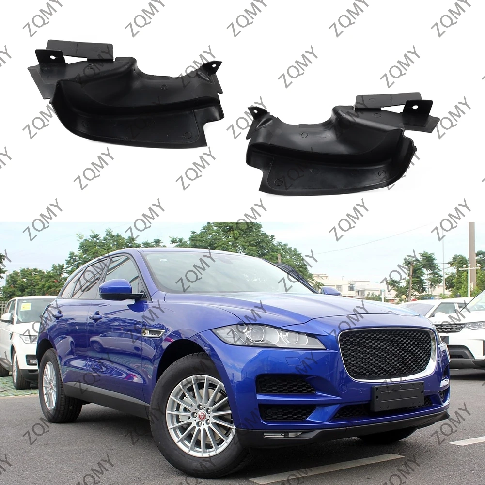 1PCS Car Radiator Support Air Deflector Shield Baffle For Jaguar F-Pace 2017 2018 2019 2020 2021 T4A4288 T4A4287