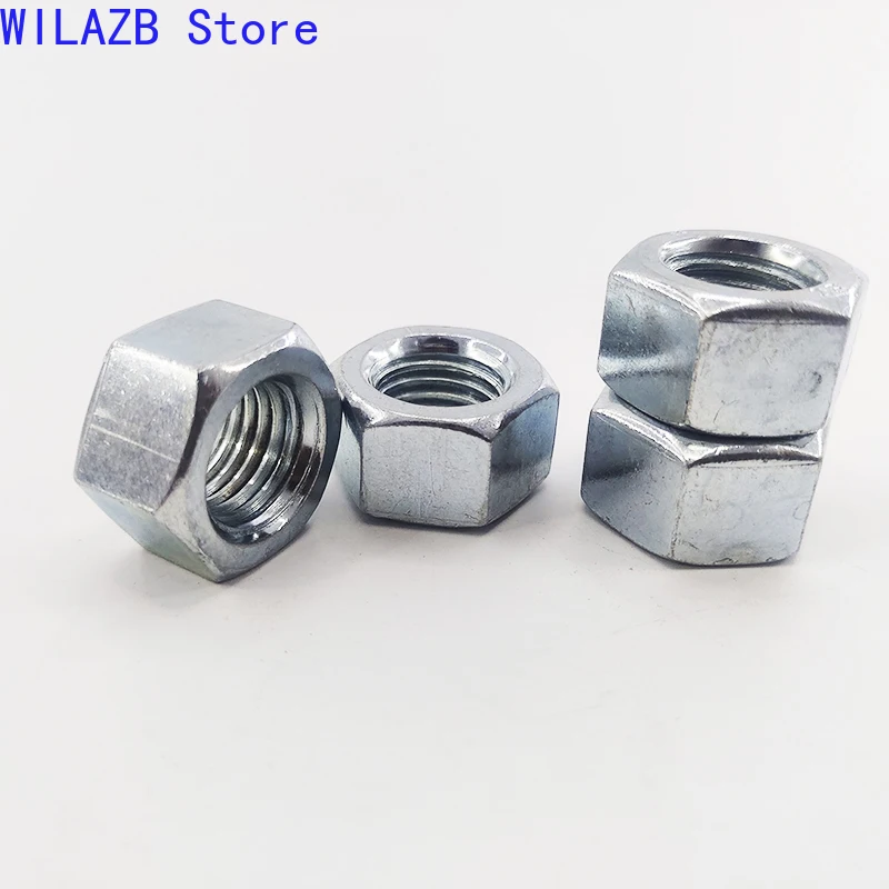

20/50Pcs DIN934 M2 M2.5 M3 M4 M5 M6 M8 Zinc Plated Metric Thread Hex Nut Hexagon Nuts GB6170