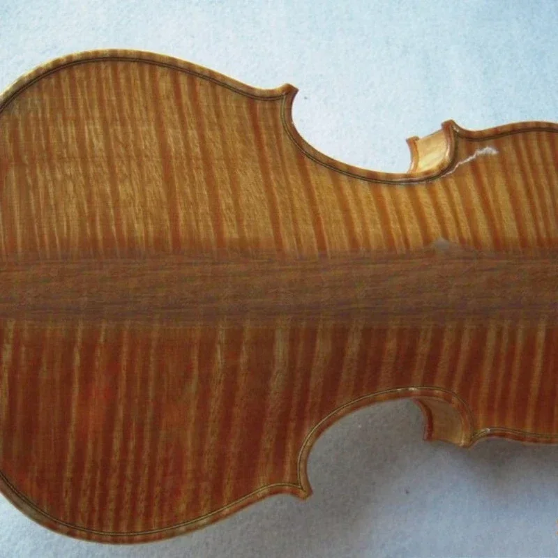 High-grade handmade primary color pattern violin log color, natural color piano