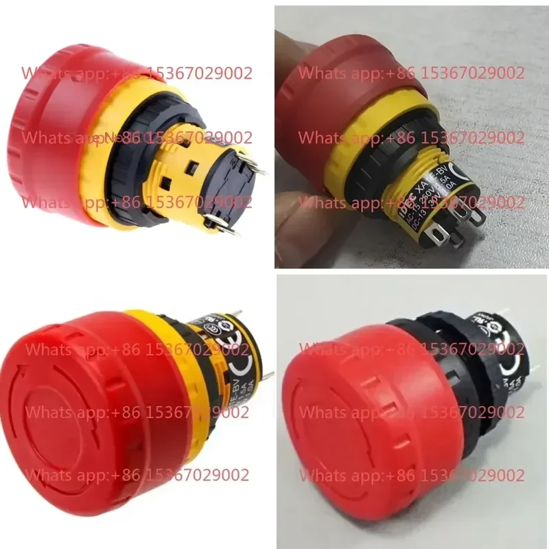 XA1E-BV Japanese IDEC Hequan Emergency Stop Button Switch XA1E-BV3U01R BV3U02R RH Industrial Safety Control Push Button