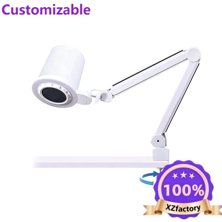Factory Direct 2026 2028J Filtro riutilizzato Migliore di 4 Blanc Ventosa per polvere per unghie sopraelevata Cappa aspirante