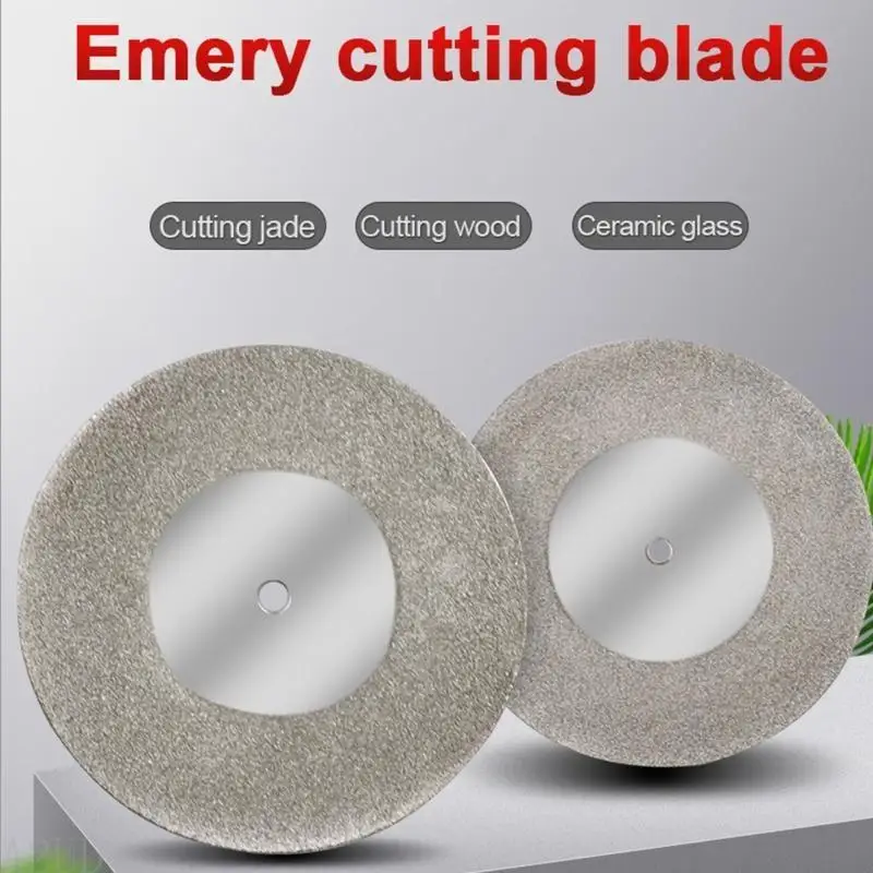 A2UD 50/60mm Kim cương Cắt Disc Breaking đã thấy hình tròn với dụng cụ Bit SHANK 3 mm